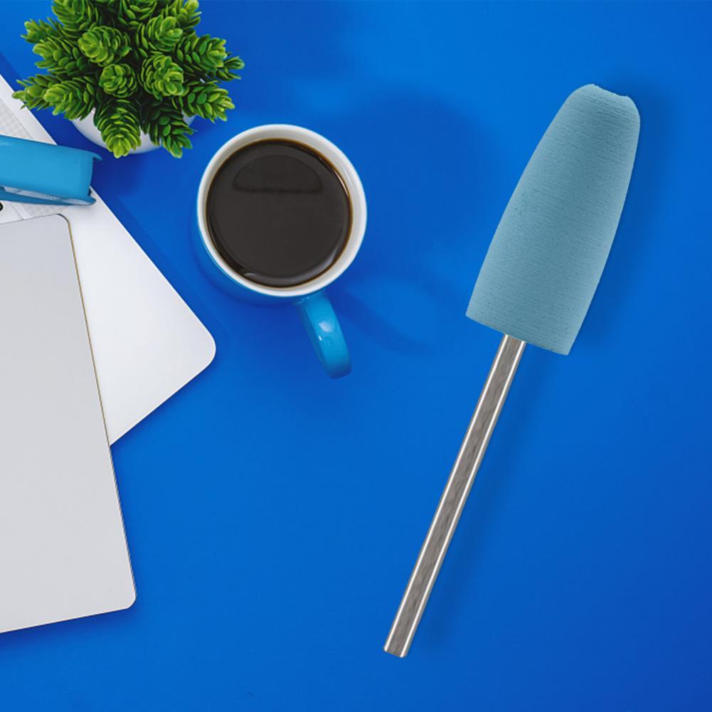 Nail Drill Bit Silicone Cutter Multi-function Portable Nail Buffer Electric Rubber Buffer Manicure for DIY Nail Art