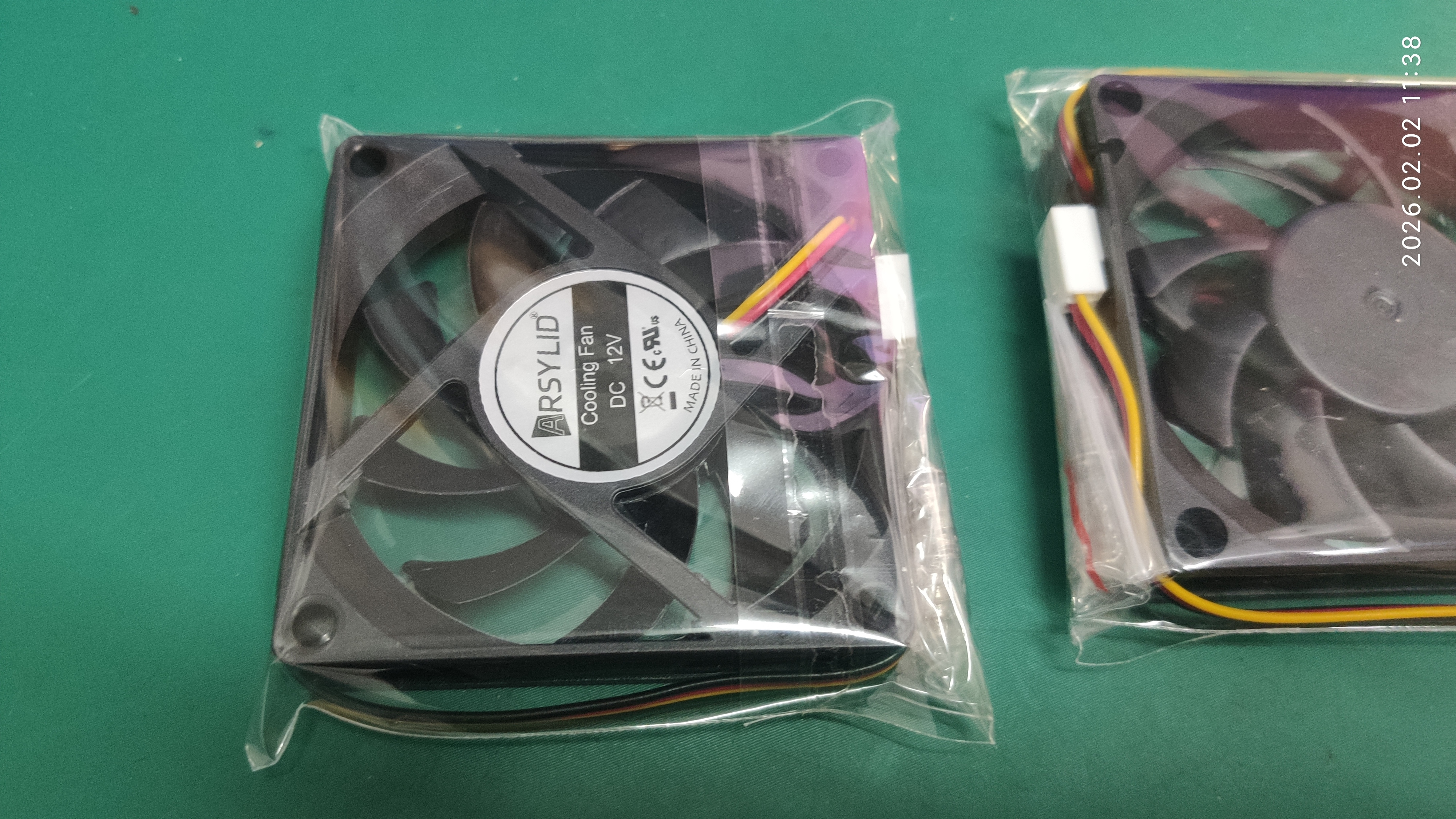 70mm, 7cm fan, 7015 fan, super silent, for power supply, for computer Case cooler, XinLi Black7015