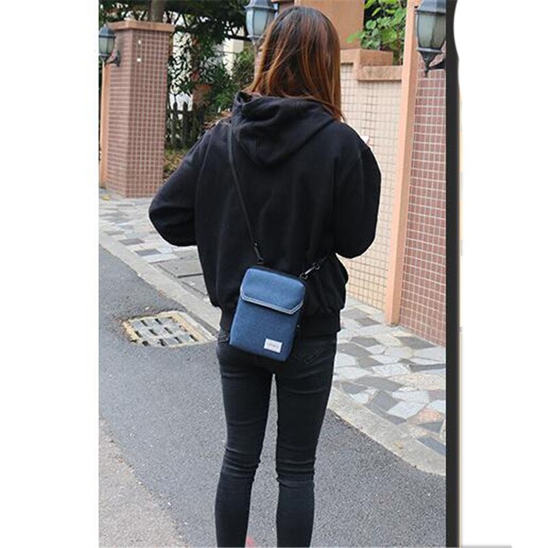 Crossbody étanche sac de rangement de documents accroché des deux côtés multifonction sacs décontractés