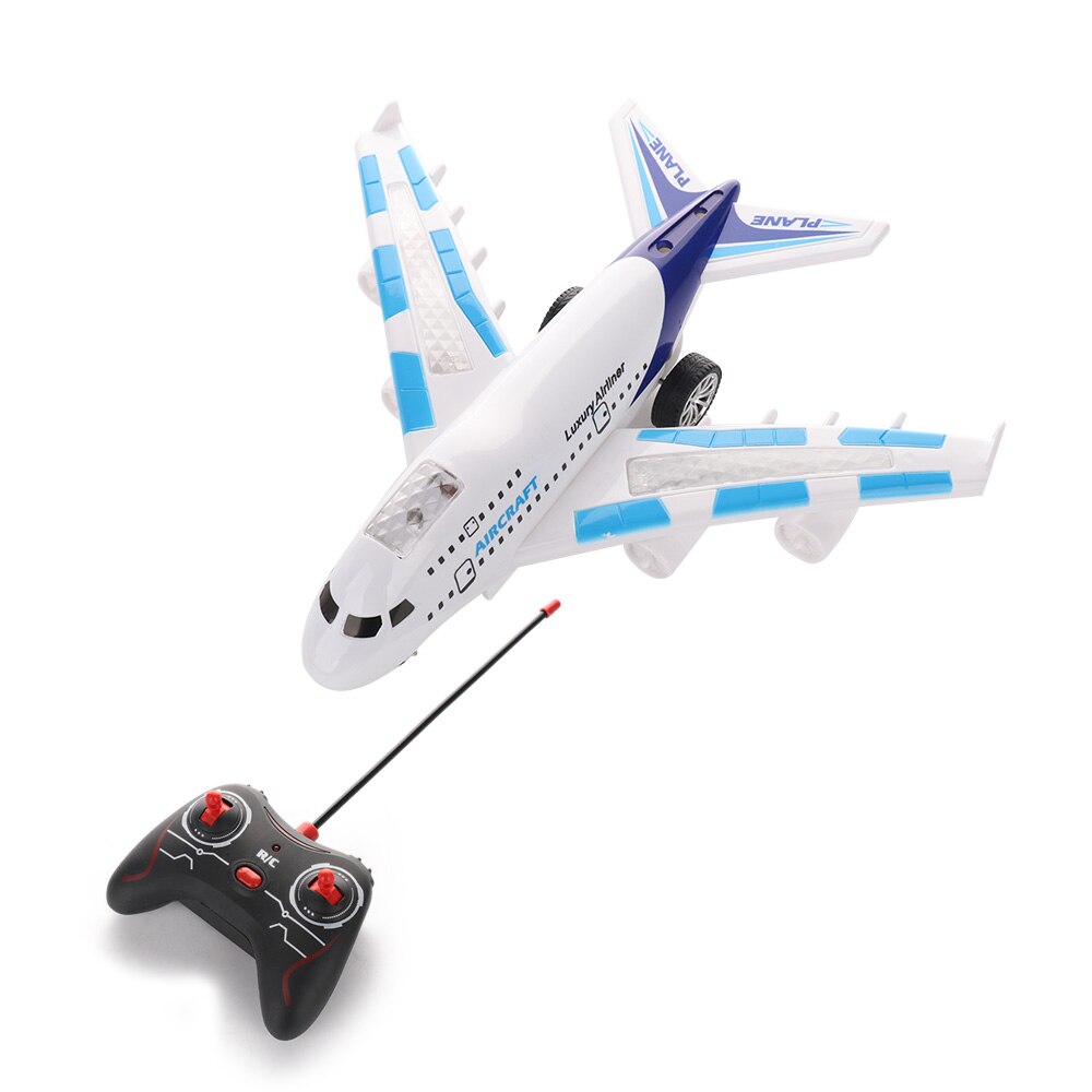 Afstandsbediening Airbus Model Kinderen Vliegtuig Speelgoed Airbus Elektrische Afstandsbediening Model Vliegtuig Met Verlichting Geluiden Voor Kinderen: Default Title
