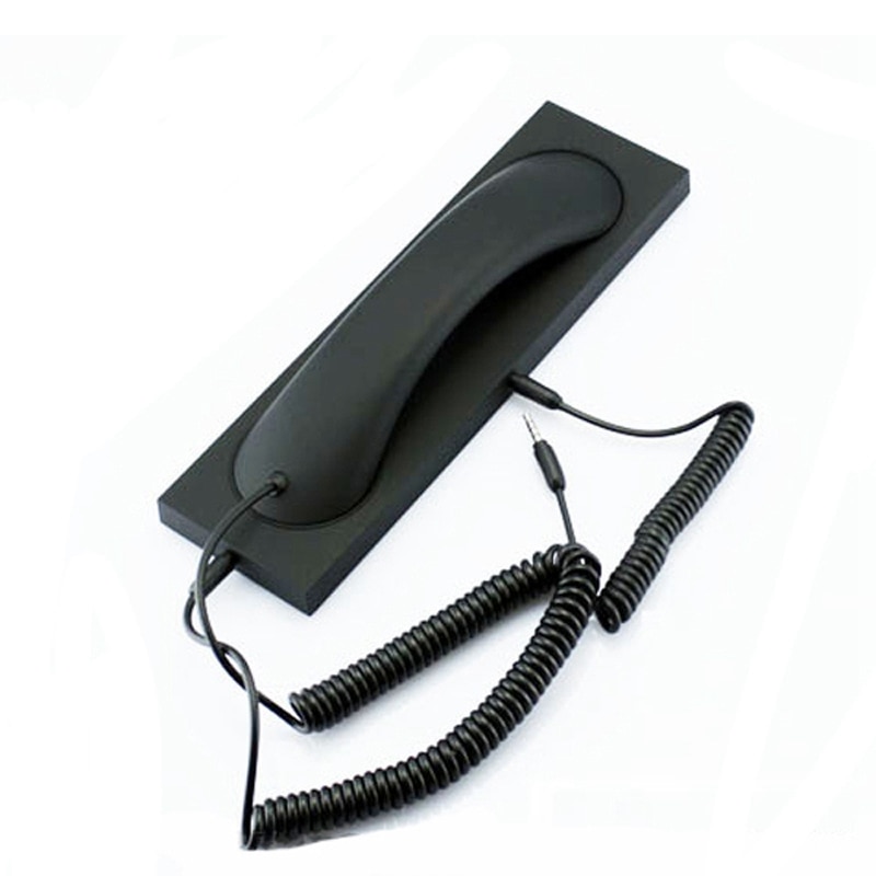 Festnetz telefon stil Smartphone Telefon Empfänger Zu Verhindern Strahlung retro Headset Festnetz Telefon Mikrofon