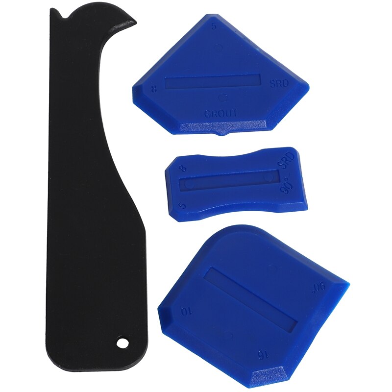 31 Piece Set of Stainless Steel Sealed Caulking Nozzle 3 in 1 Metal Scraper Scraper Tile Kitchen Sink