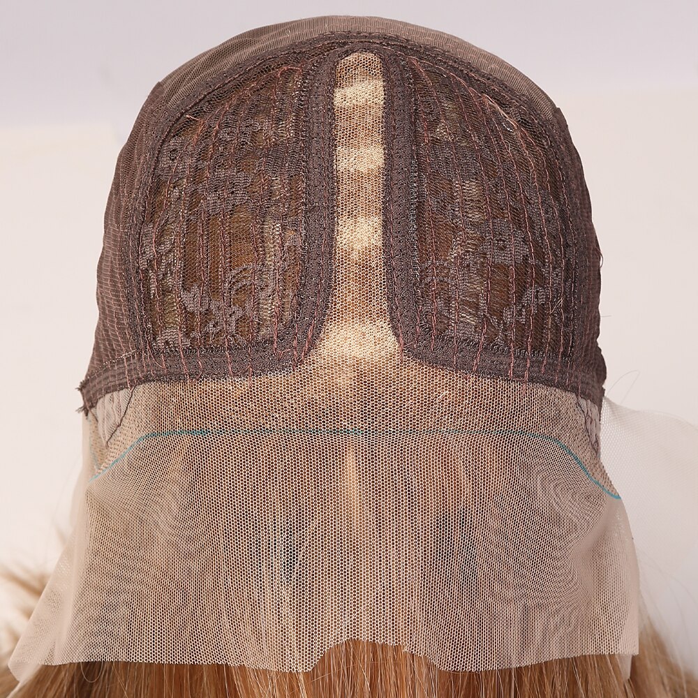 ALAN EATON Middle Part Cosplay Black Lace Wigs for Women Natural Long Straight Synthetic Lace Front Hair Heat Resistant Fiber