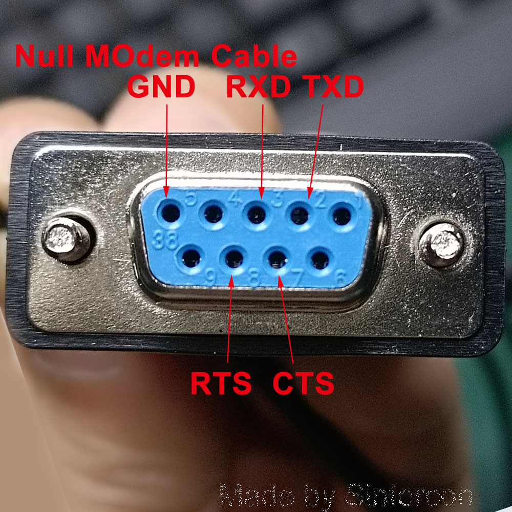 CP2102 USB RS232 Null Modem Cable Hotel TV Box STB Upgrade Radio Program Switches Routers Console PLC Controller Config Cable