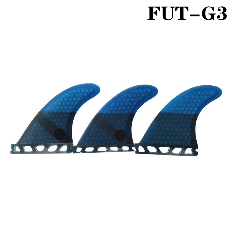 Planche de surf sup future  g3 ailerons en fibre de verre nid d'abeille aileron moyen aileron de planche de surf quilhas 4 couleurs disponibles