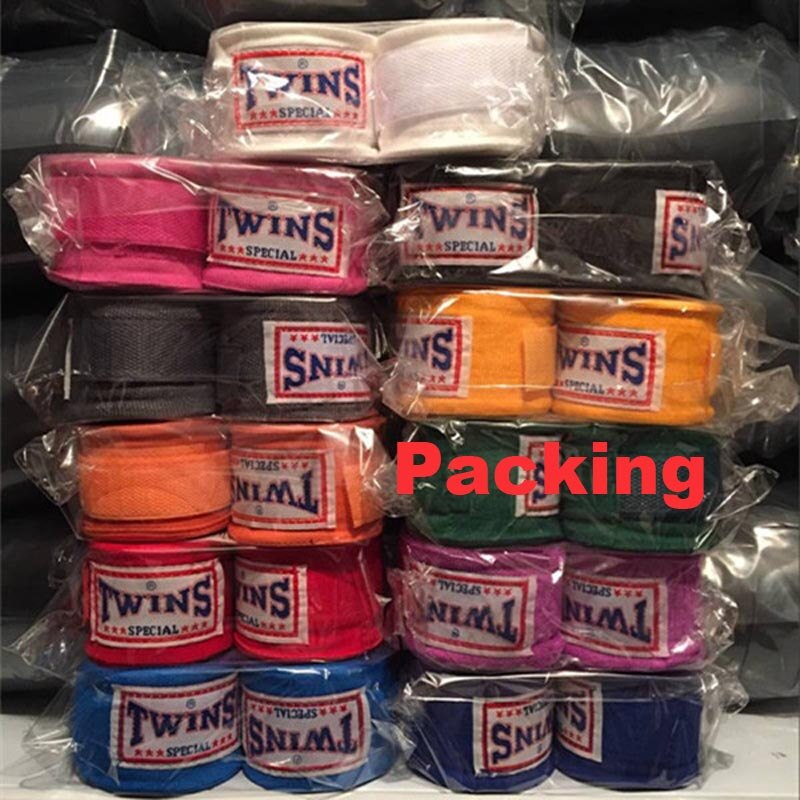 Gants d'entraînement de boxe thaïlandaise, 5m, bandage, protection du poignet, coup de poing, rond, MMA