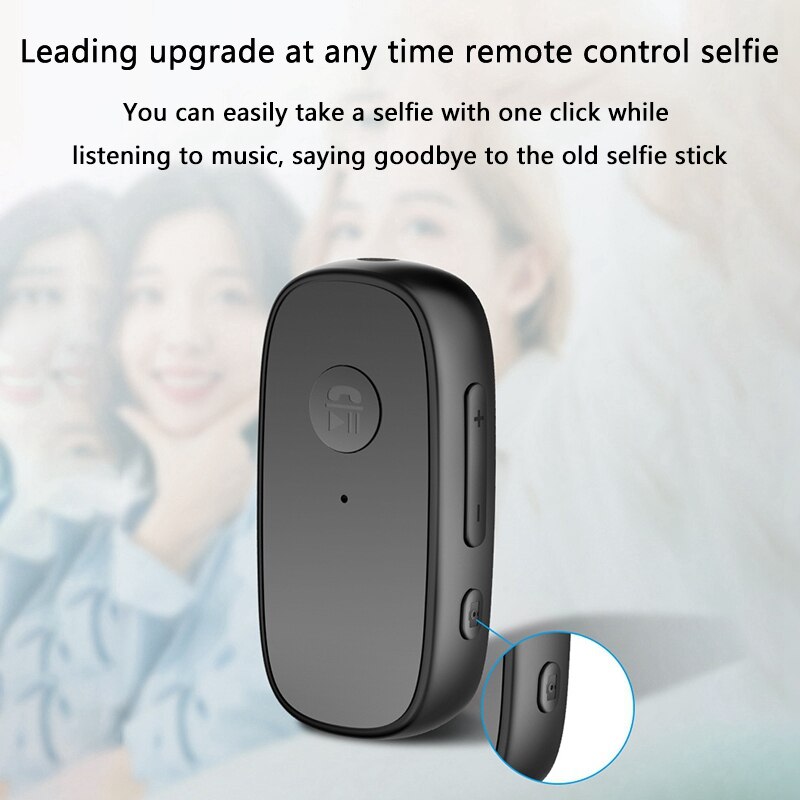 Clip-on Bluetooth 5.0 Adapter Multi-Function Headset Bluetooth Connector Car Stereo Bluetooth Receiver