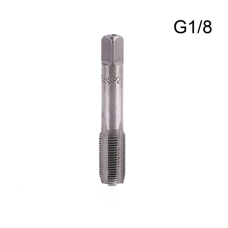 G1/8 g1/4 g3/8 g1/2 g3/4 55 astetta terästä g kierrehana lieriömäinen putken kierretappi penkkiporan kierteityskoneen tarvikkeet p: 1 aa 802212-1