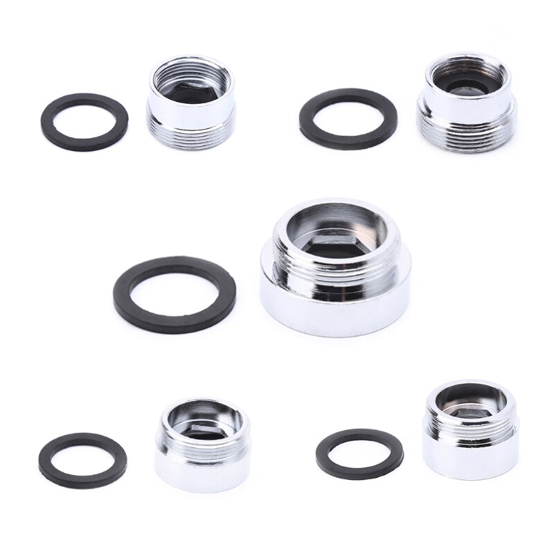 Metallo solido Adattatore Filettatura Interna Risparmio Idrico Rubinetto Della Cucina Rubinetto Aeratore Connettore