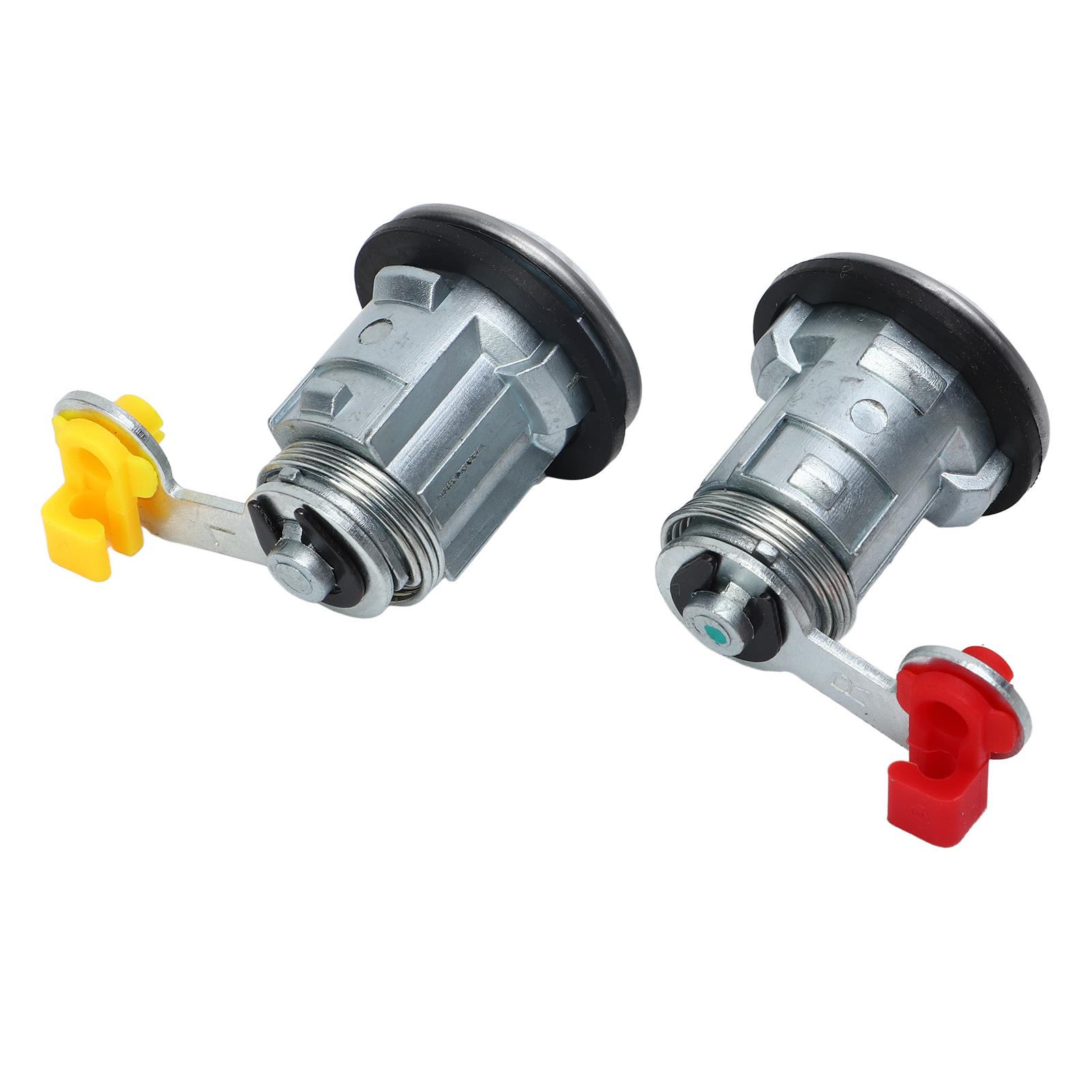 Door Lock Cylinder ABS Metal Alloy Car Door Lock Cylinder Easy Install Perfect Fit High Strength for vehicle