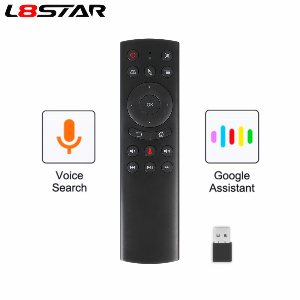 L8star G20 G20BTS G20SPRo 2.4G Lucht Muis Afstandsbediening Voor Smart Android Tv Box Computer Pc Laptop Draadloze Rf h96 X99 Max A5x