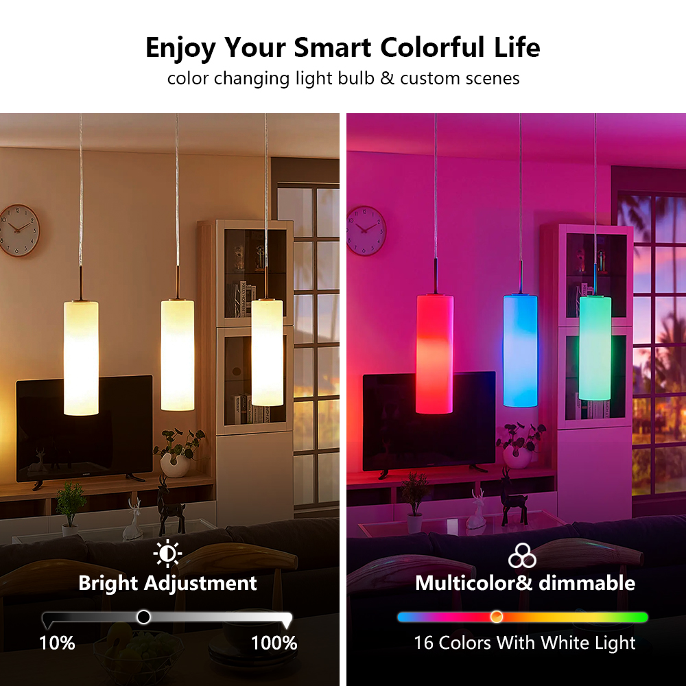 Bombillas LED AC 220V E27 RGB Bombillas lámpara LED IR Control remoto cambiable colorido RGB ampolas blancas foco bombilla Led