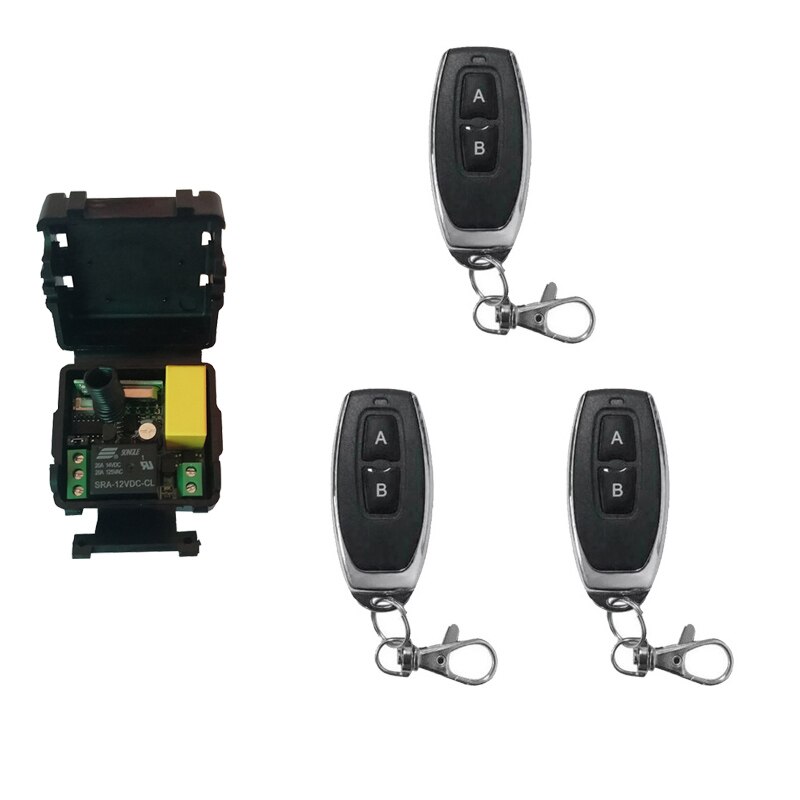AC220V 10A 1CH 1 Channel RF 433/315MHz Wireless Re... – Grandado