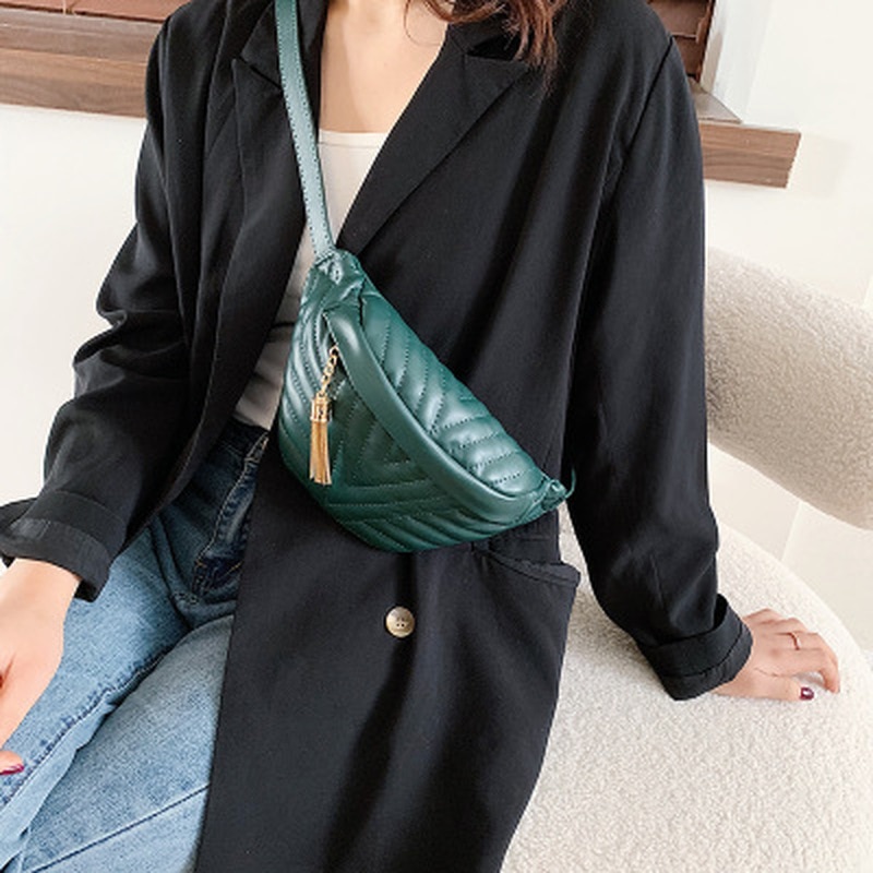 Mode Vrouwen Messenger Belt Bag Pack Lederen Taille Zakken Meisje Reizen Kleine Fanny Borst Pack Bolsas Dames Mini Schoudertas