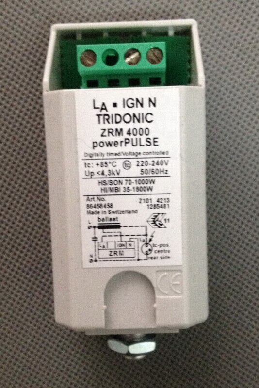 Tridonic ignitor Z4000 for OMSO uv printer