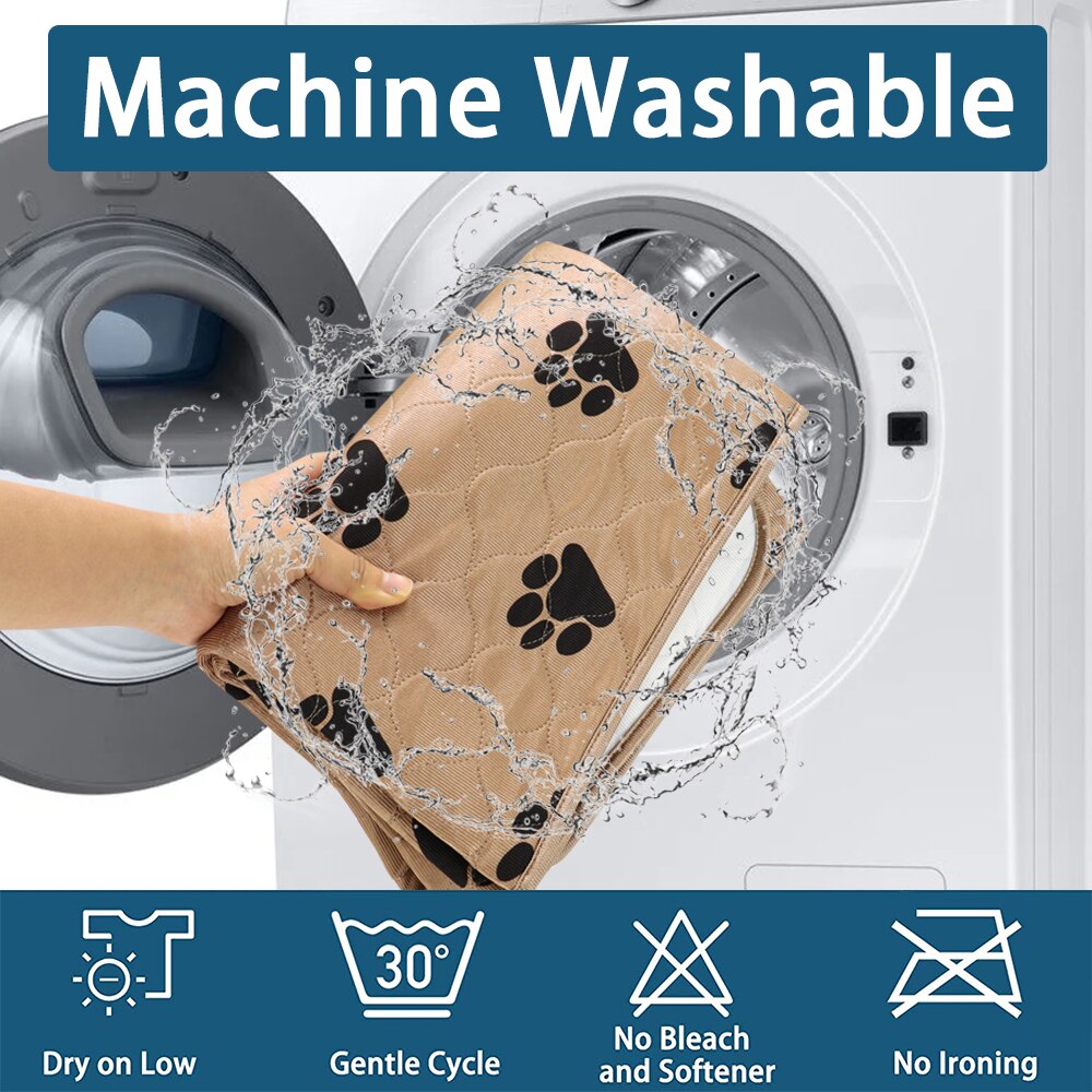 Coussin d'urine réutilisable pour chien, tapis lavable pour animaux de compagnie, absorbant l'urine, respirant, tapis d'entraînement pour chiens, housse de siège de voiture