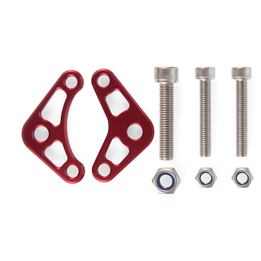 sprint Ammortizzatore Posteriore Staffa Trasferimento di Codice per Vespa Piaggio 3VTE volare 125 250 300 LXV150 GTV250 GTS GTS250 Motorino di Scossa assorbitore: rosso