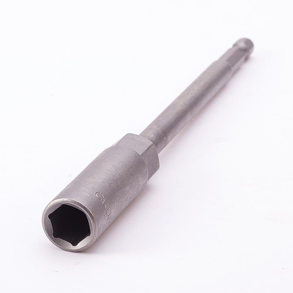 1/4 " drev 7 ~ 17mm sekskantede fatninger 150mm totallængde metalstødmøtrik sætter driver socket bit håndværktøjssæt 1 ~ 5 stk.: 10mm x1 stk
