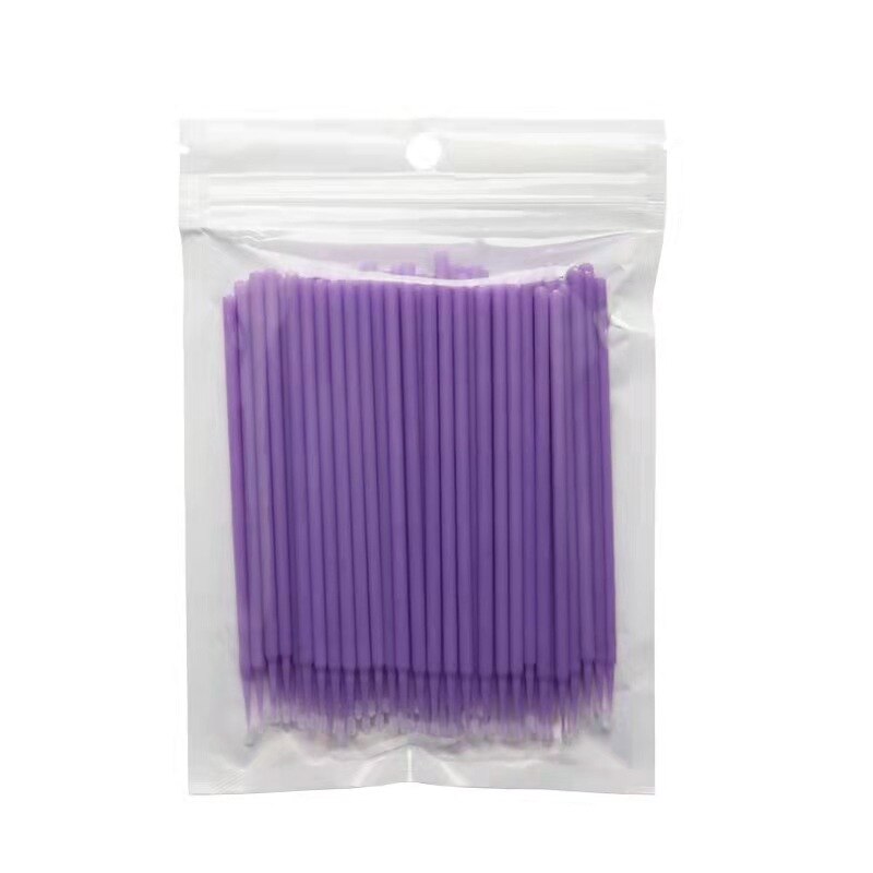 Nuovo 100/5 pz/borsa monouso MicroBrush ciglia estensione ciglia individuali rimozione tampone Micro spazzola per strumenti di estensione ciglia: PL-100PCS
