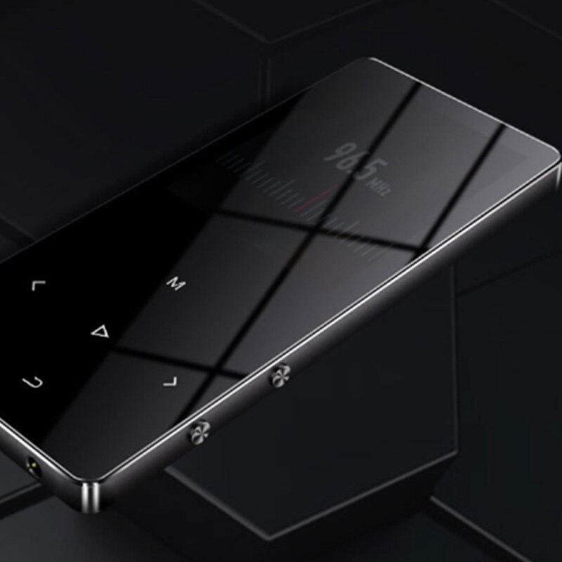 X2 Pantalla de contacto MP3 Bluetooth 1,8 pulgadas Bluetooth reproductor MP3 Pantalla de contacto de Metal Mp4 Player-16G DE MÚSICA