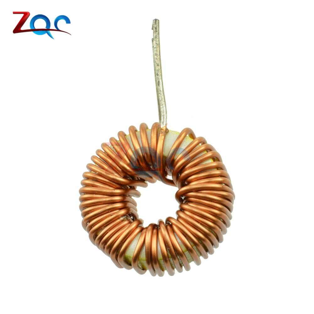10pcs 100UH 6A Magnetic Induction Coil Toroidal inductor Winding Inductance