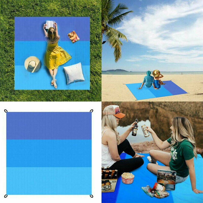 Large Waterproof Picnic Mat Blanket Travel Outdoor Beach Camping Soft Mat