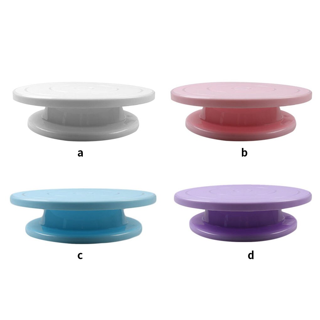 Taart Draaitafel Taart Decoreren Weergave Molding Roterende Plastic Draaitafel Bakken Tool