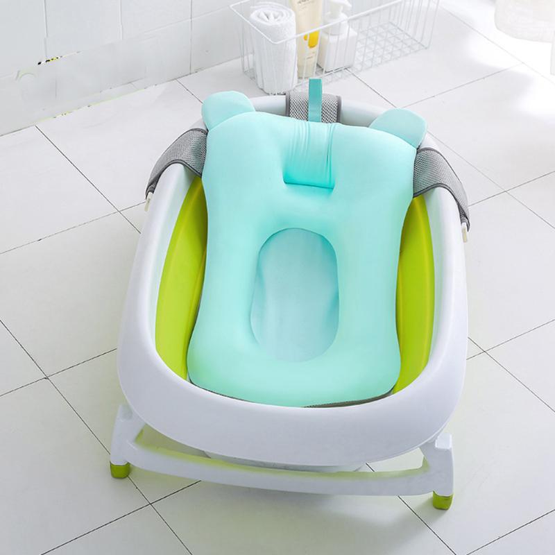 Alfombrilla de bañera portátil para ducha de bebé, duradero, alfombrilla de bañera de seguridad para bebé, soporte para asiento