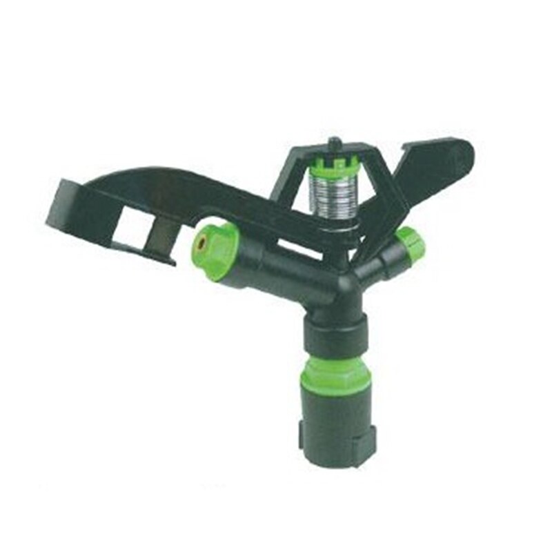 Garden Lawn Sprinkler 360 Degree Automatic Rotating Sprinkler Nozzle Kwekerij Irrigatie Roterende Trigeminus Sprinkler Tandem Nieuw