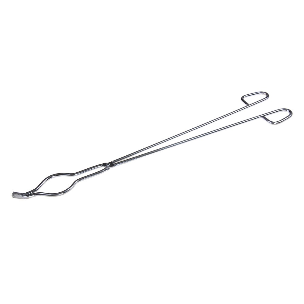 Pinza de acero inoxidable para laboratorio, herramienta de fundición de Metal para instrumento químico, práctico soporte de crisol de 50cm