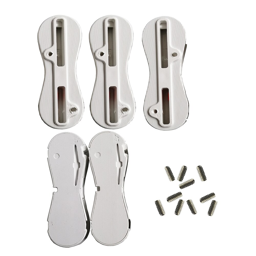 5 Boxes/ Set Fcs II Fusion Fin Box 1 Center + 4 Side Surfboard Fins Surf Fin FCS 2 Plugs 0 + 5 + 9 Degree Fusion Fin Plug