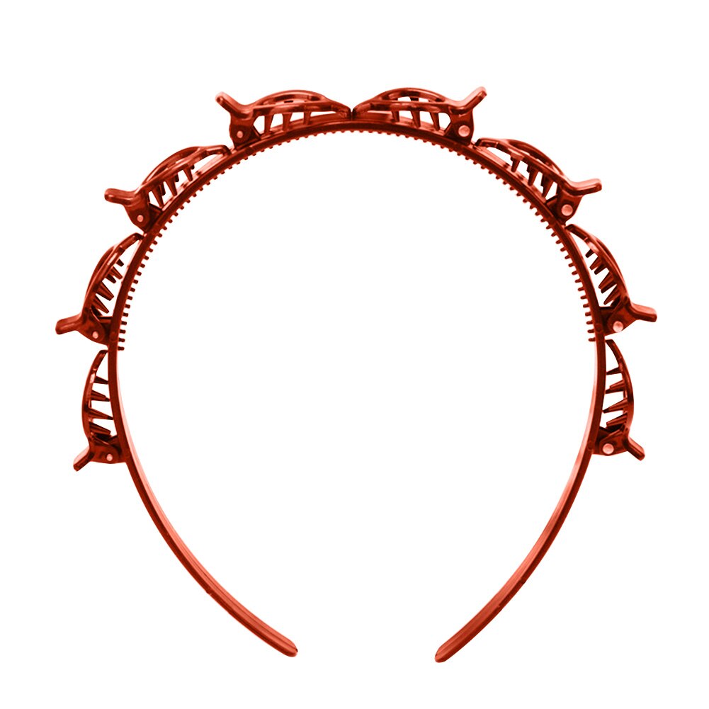 Pinza de doble capa para cabello para mujer, horquilla para peinado, diadema con estilo, cintas para el pelo, accesorios para el cabello