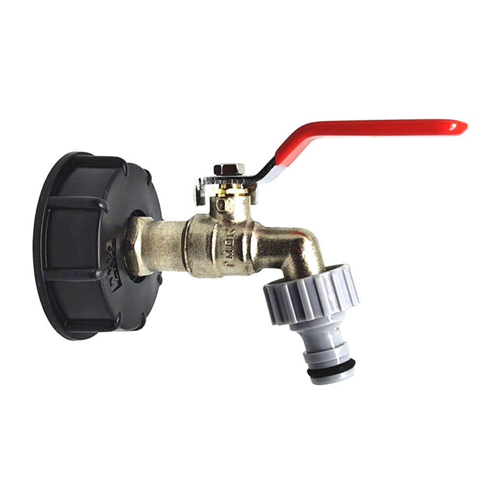 IBC Ball Spout Water Tap Rain Container Water Reservoir Dispenser Single Lever Brass Faucet Prevent Leakage Brass Spout: 03