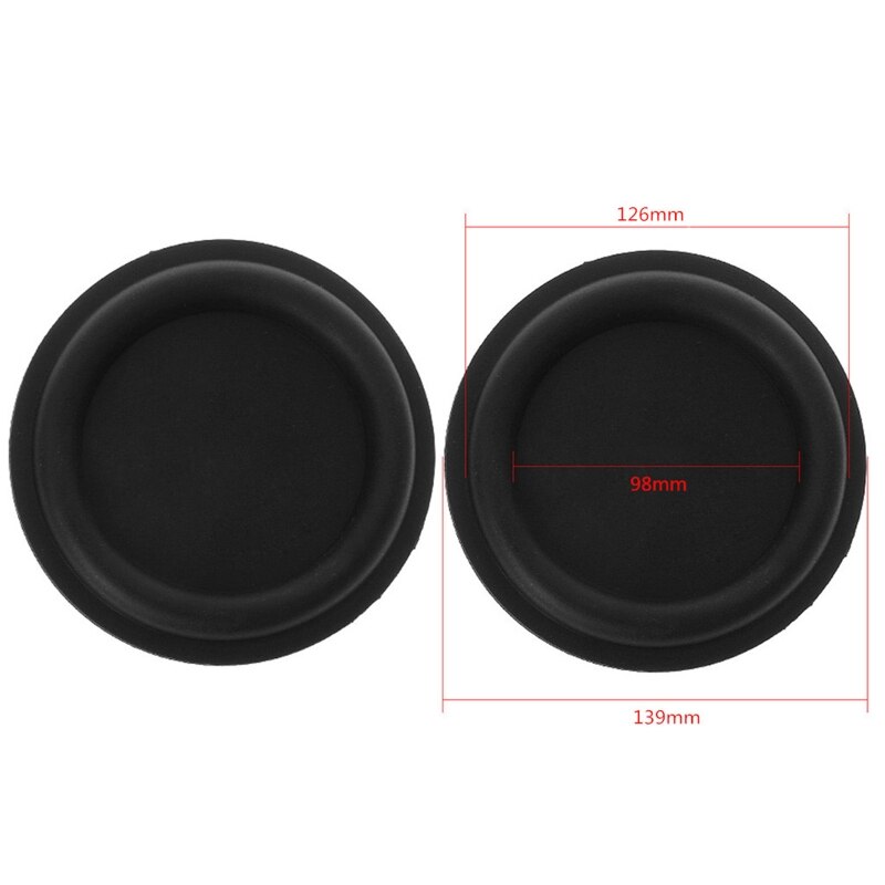 2 stk 75/90/92/139mm audio bas membran vibrationsmembran passiv radiator højttaler reparationsdele til gør-det-selv-hjem  o27 21: 140mm