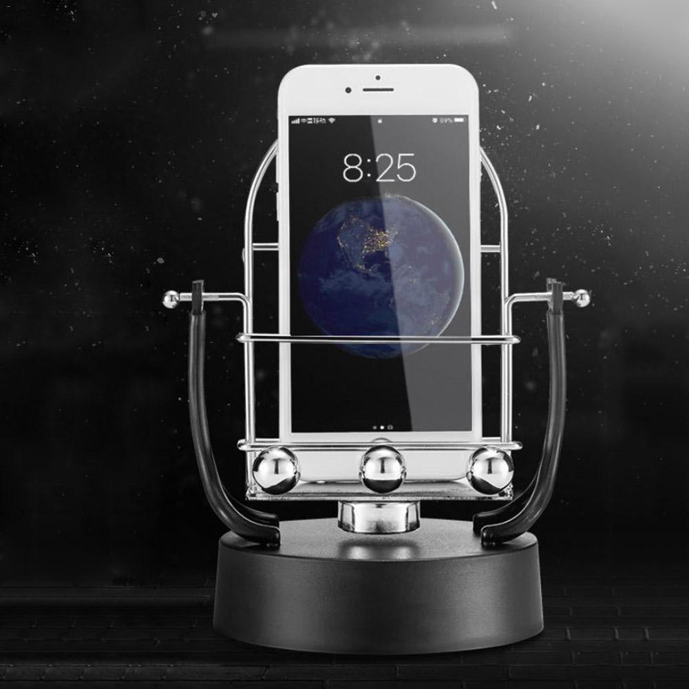 Luda Automatische Lopen Swing Mobiele Telefoon Artefact Stappenteller Borstel Stepper Eeuwige Instrument Newton Rocker Ambachtelijke Ornamenten