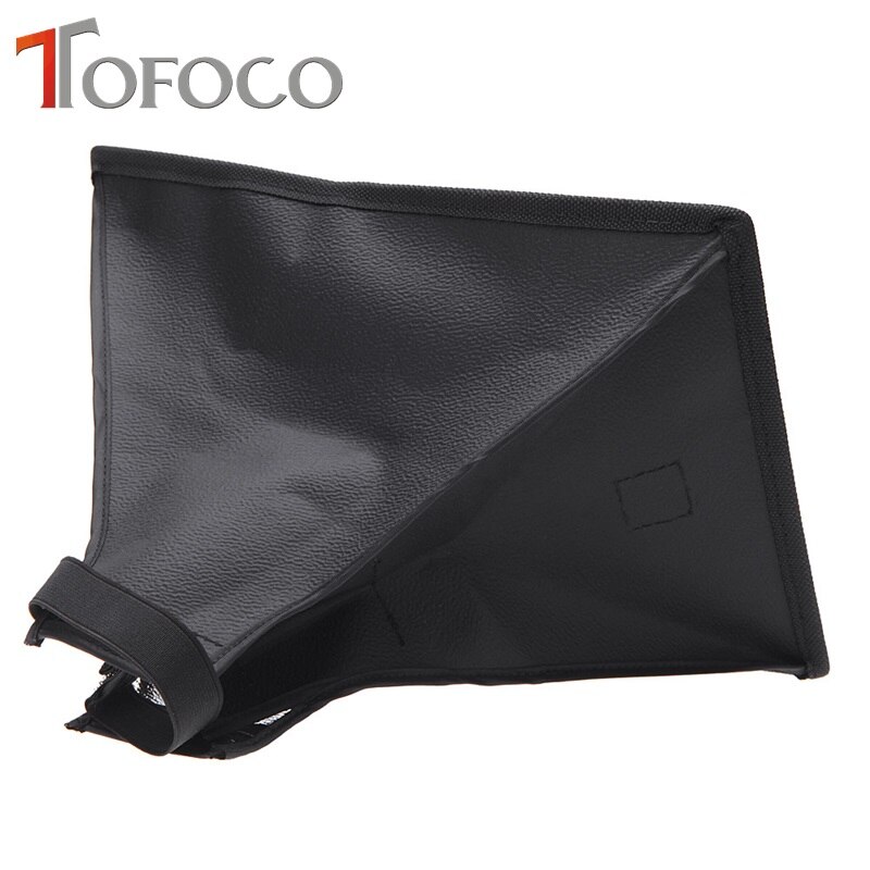20 Cm X 30 Cm Foto Flash Speedlite Universal Opvouwbaar Diffuser Softbox Softbox Voor Canon Nikon Off-Camera tofoco