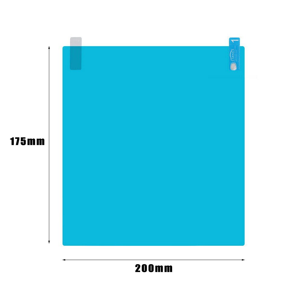 Película Protectora Para Espejo Retrovisor De Coche - 100x150 Mm, Antilluvia Y Antivaho, Con Kit De Aplicación