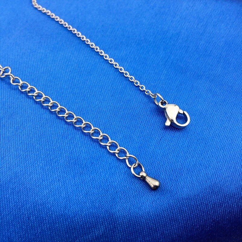 Tobillera de acero inoxidable con colgante bohemio para mujer, accesorios para playa