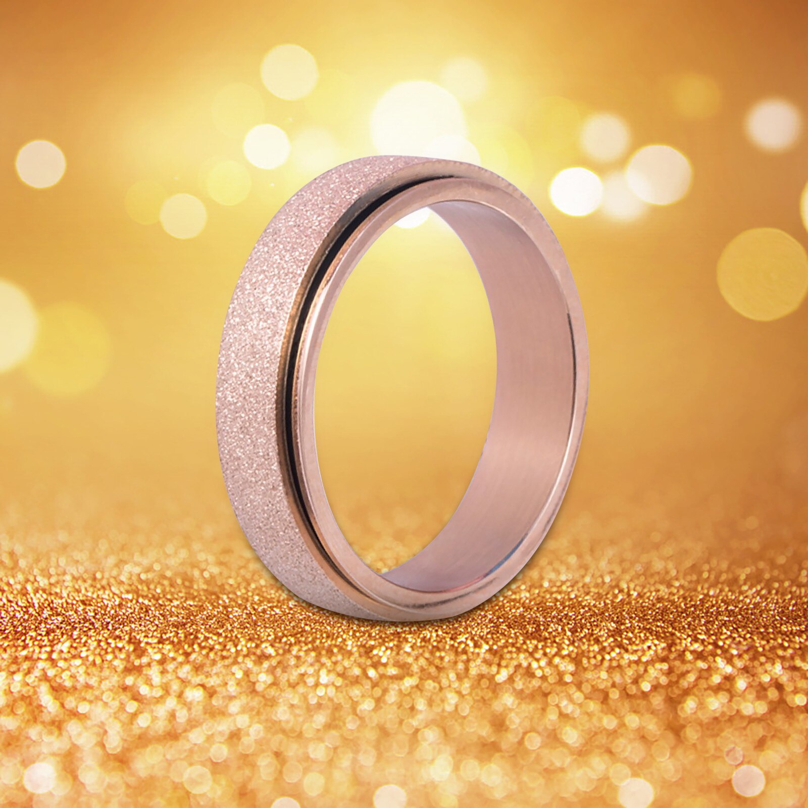 Angst Ring Voor Vrouwen Ring Band Multi-Gekleurde Ring Rvs Angst Release Ringen Vrouwen Mannen Anti Stress speelgoed Bruiloft