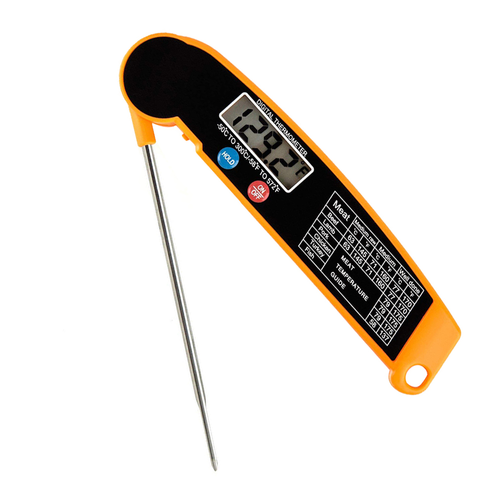 Termómetro Digital de cocina para carne, agua, leche, sonda para cocinar, barbacoa, horno electrónico, bolígrafo de medición,