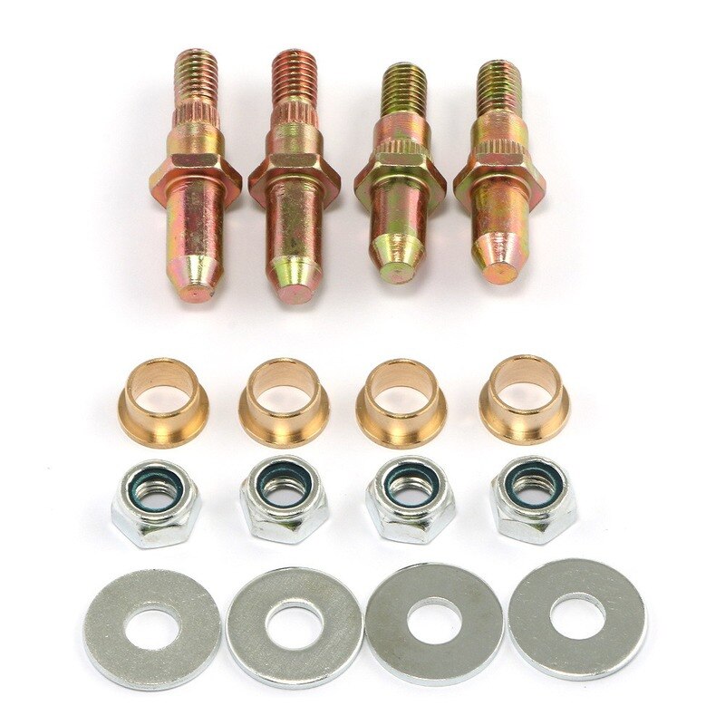 1 Set Chevy GMC Fullsize Truck SUV Door Hinge Pins Pin Bushing Kit 1 door hinges for heavy doors Car Replacement of accessories