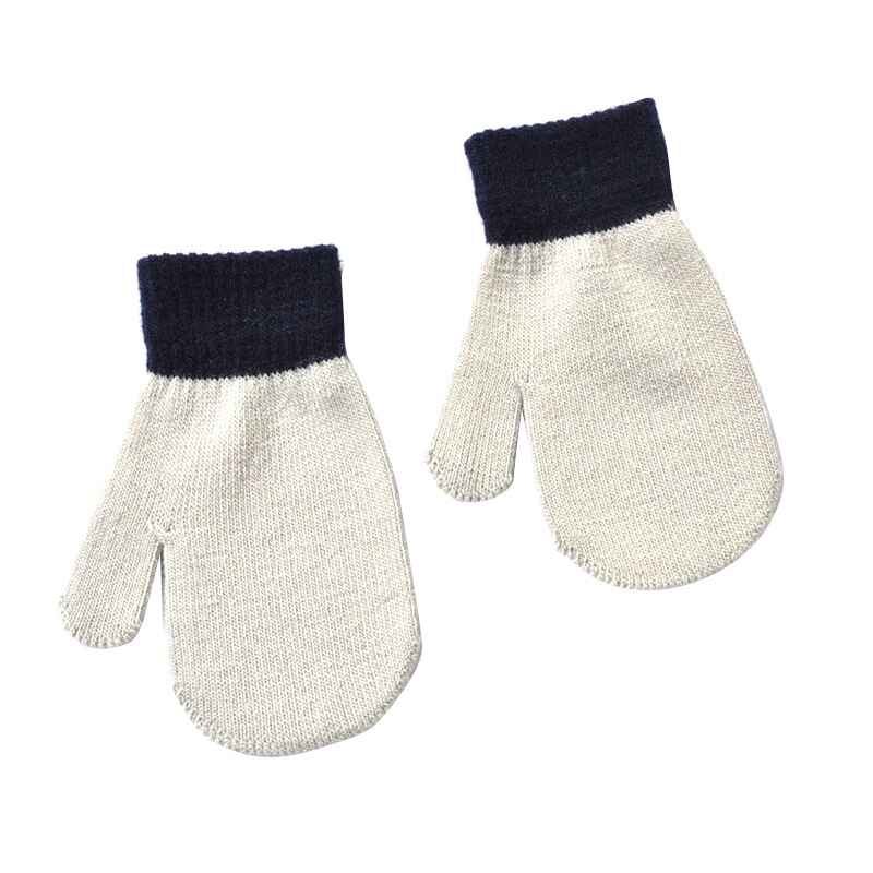 Guantes cálidos de invierno para niños de 5 a 10 años, manoplas de punto para niños y niñas, 6 colores, gruesos, nuevos: 5