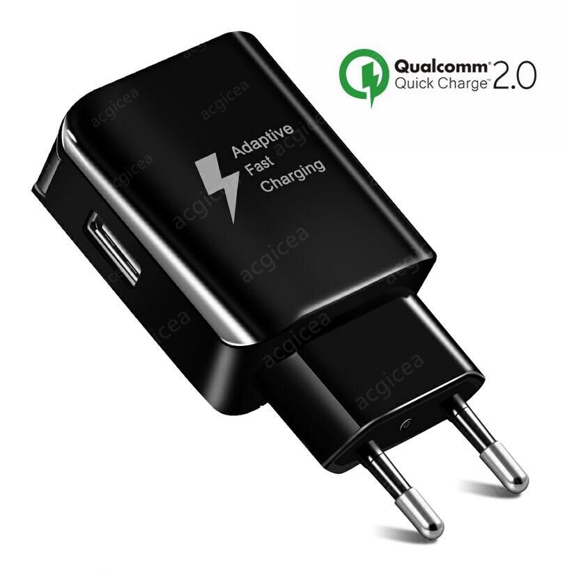 1port USB Ladegeräte Für iPhone Lade USB Seite Lade Wand Telefon Ladegerät Für iPhone X MAX 7 Samsung Xiaomi EU Stecker Adapter: us / black