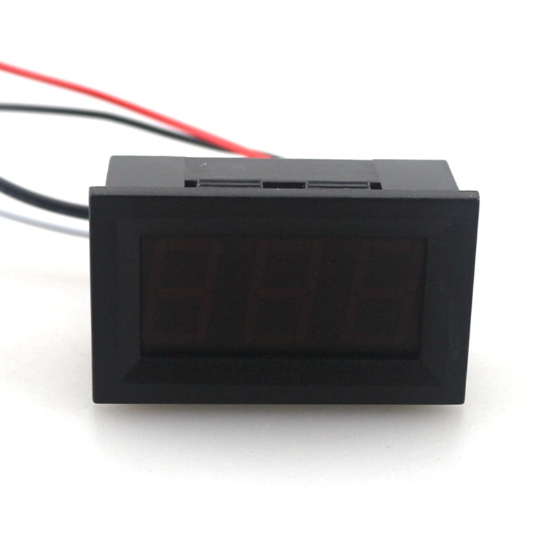 Red LED display DC Ammeter Current Panel Meter Ampere Meter Digital Ammeter DC 0-50.0A