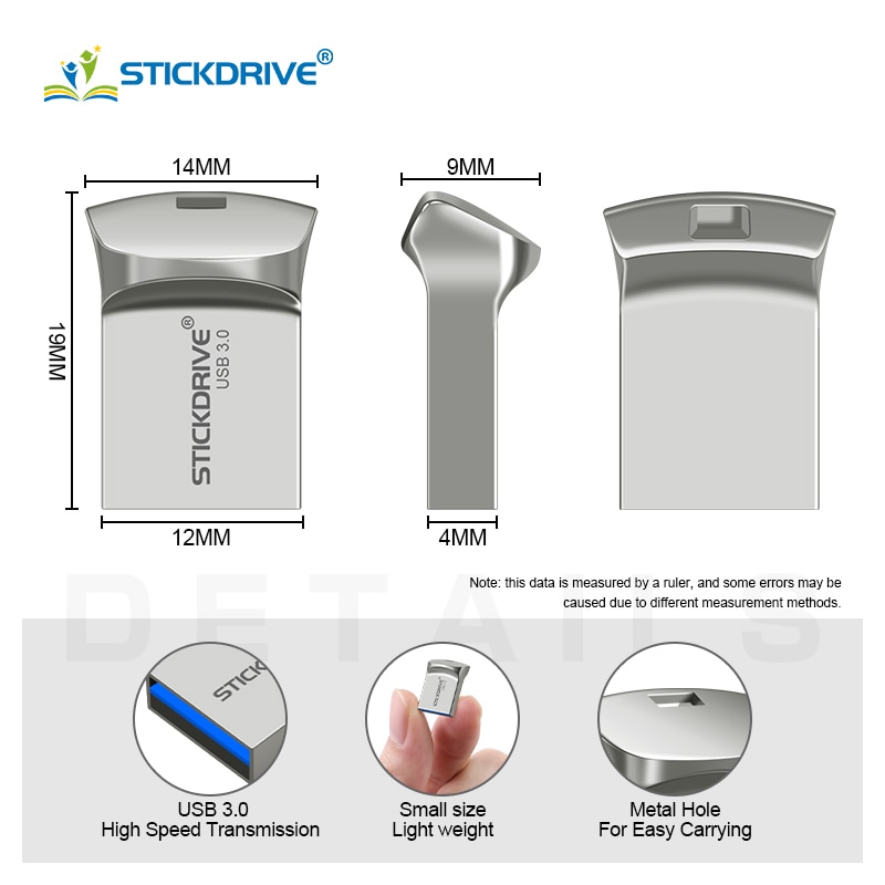 Unidad flash Super Mini, memoria USB de 16gb 8gb, stick usb 3.0 de capacidad real, 64gb, 32 gb, unidad flash USB 3.0