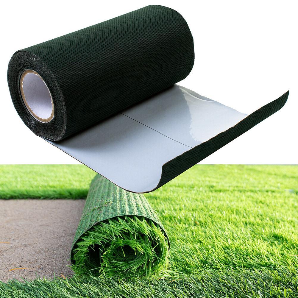 Kunstgras Gezamenlijke Tape Waterdichte Diy Zelfklevende Synthetische Tape Naden Tape Tapijt Gazon Decor Thuis Voor Tuin Z7N0