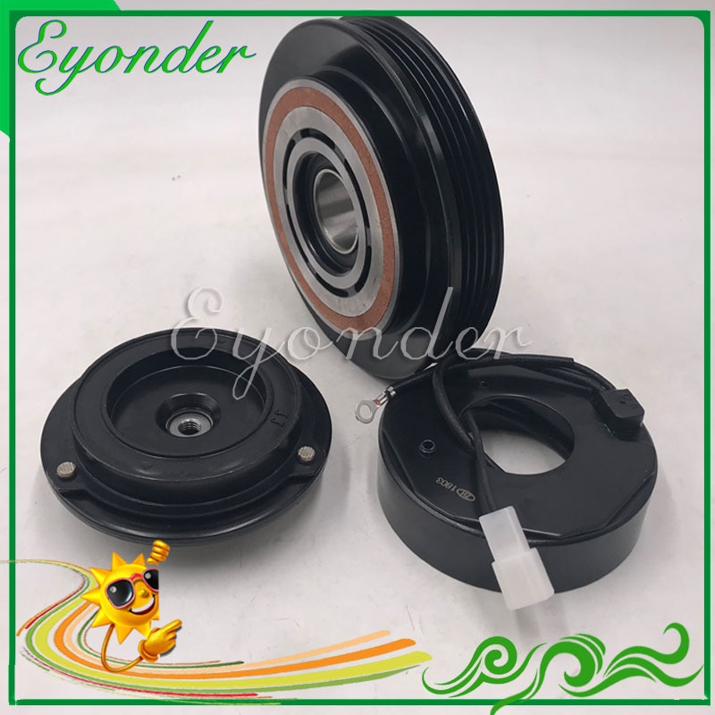 A/C AC Air Conditoning Cooling Compressor Clutch Assembly PV4 10PA15C for MITSUBISHI PAJERO V31 2.4 port Pickup Triton L200