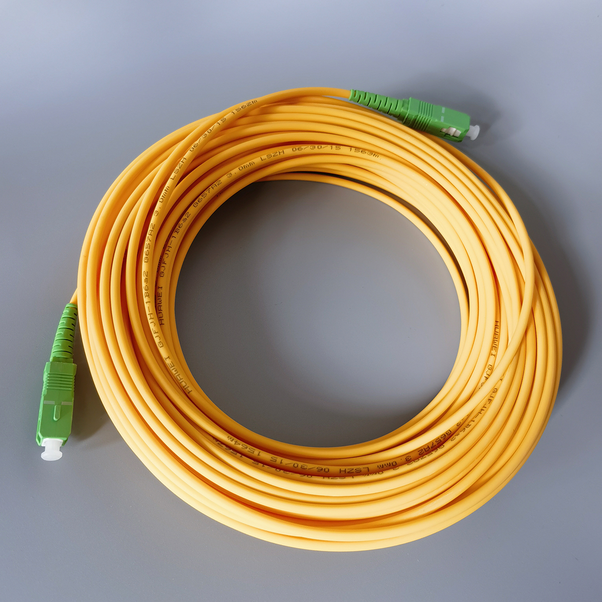 Cable Fibra Opitca 1.5/3/5/15/20/30M SC/APC-SC/APC Indoor FTTH SM optical fiber cables fiber optic connectors