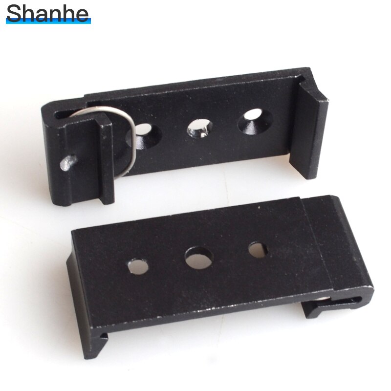 1pc 20mm Aluminum Din Rail Fixed Clamp Fasten Clip for Relay Mounting