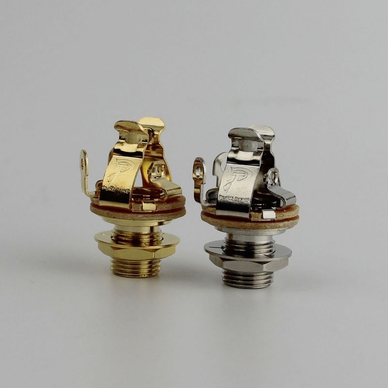 1 PCS Pure Tone Multi Contact Mono 1/4" Output Jack, Nickel Or Gold